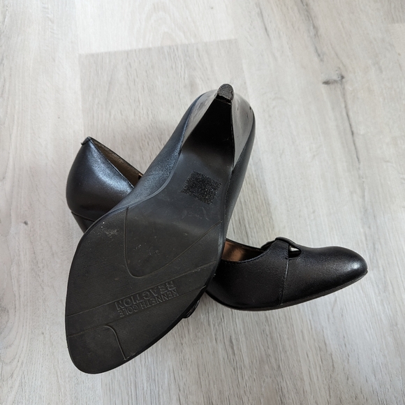 Kenneth Cole Leather Kitten Heel size 9 - Picture 3 of 4